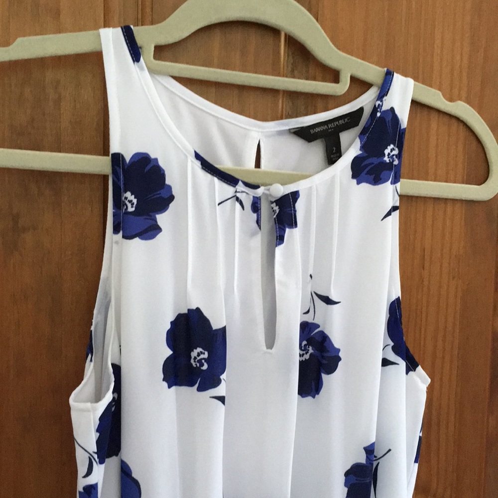 EUC Banana Republic Floral Maxi Dress